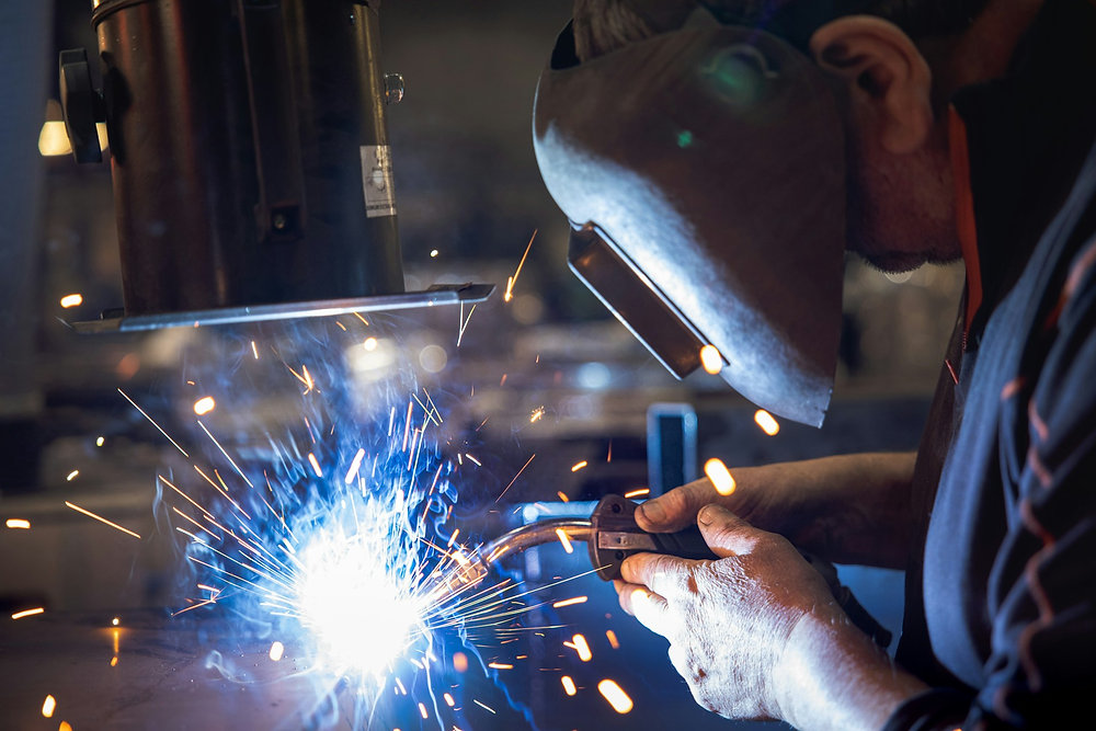 Structural steel fabrication for power infrastructure projects