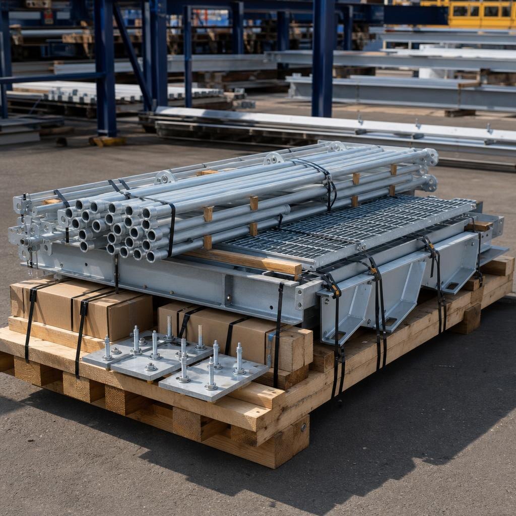 Accessory package secured for shipment